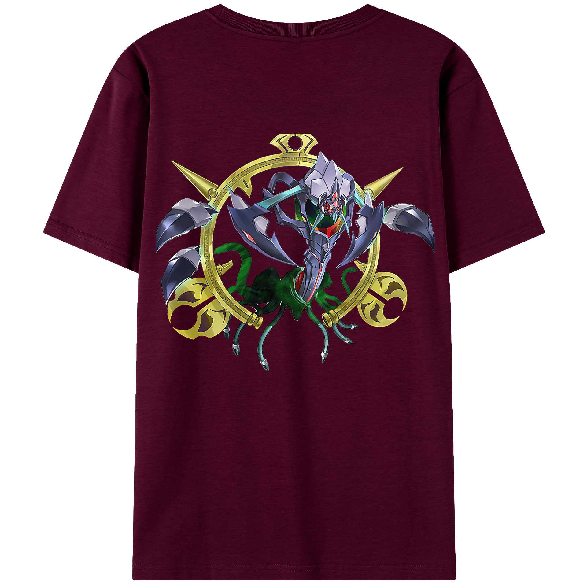 （画像用） 遊☆戯☆王 Yu-Gi-Oh! レディース半袖Tシャツ(バックプリント)